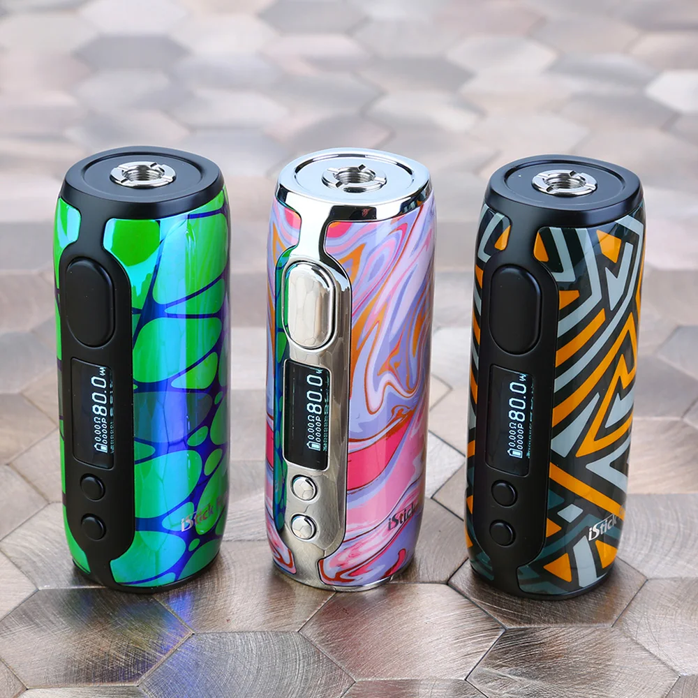 Новый мод Eleaf iStick Rim с аккумулятором 3000 мА/ч макс. 80 Вт и QC3.0 боксмод для быстрой