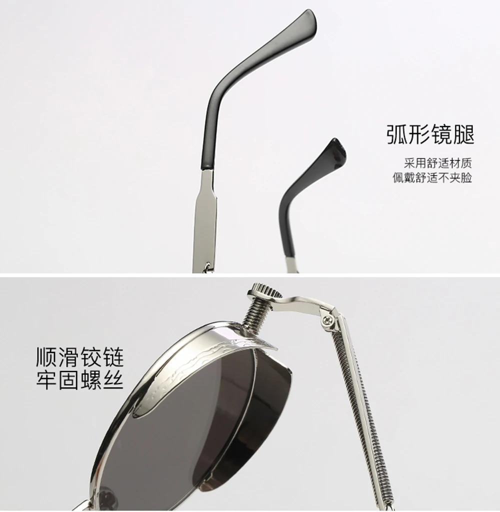 2019 Rushed High-end Ретро рамки солнцезащитные очки поляризационные зеркальные