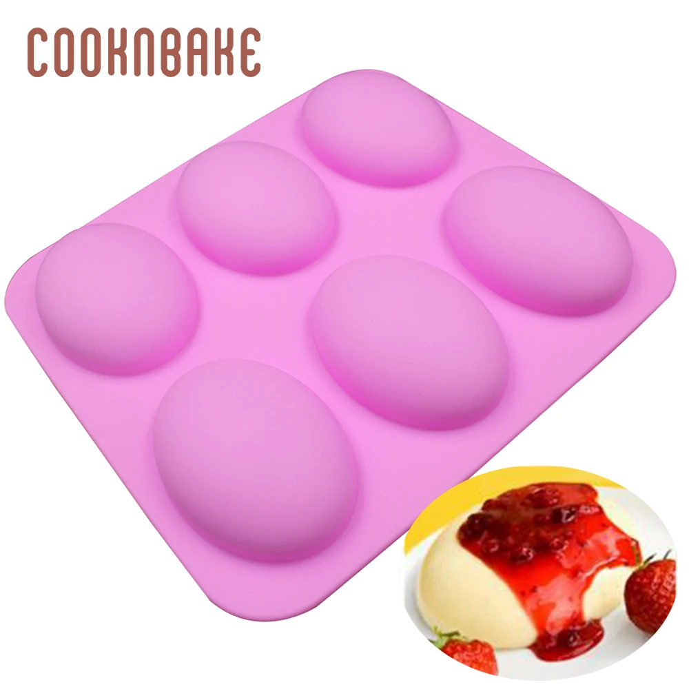 CDSM-683 COOKNBAKE квадратная силиконовая форма для мыла ручной работы силиконовая форма для выпечки хлеба, тостов, тортов, кондитерских изделий овальная форма для пудинга и желе - Цвет: CDSM-683