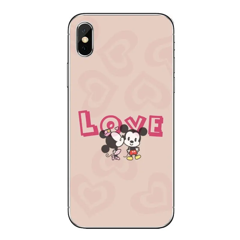 Transparent Soft Shell Covers For Nokia 2 3 5 6 8 9 230 3310 2.1 3.1 5.1 7 Plus Minnie Mouse Pink Cute |