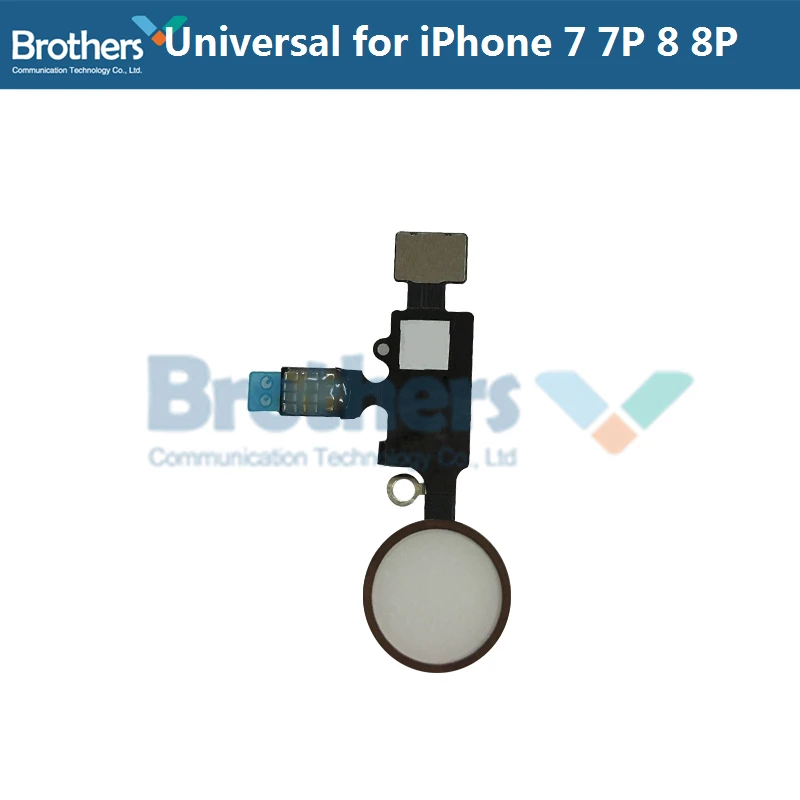 Универсальная Кнопка Home гибкий кабель для iPhone 7 8 7plus 8plus 2-го поколения функция
