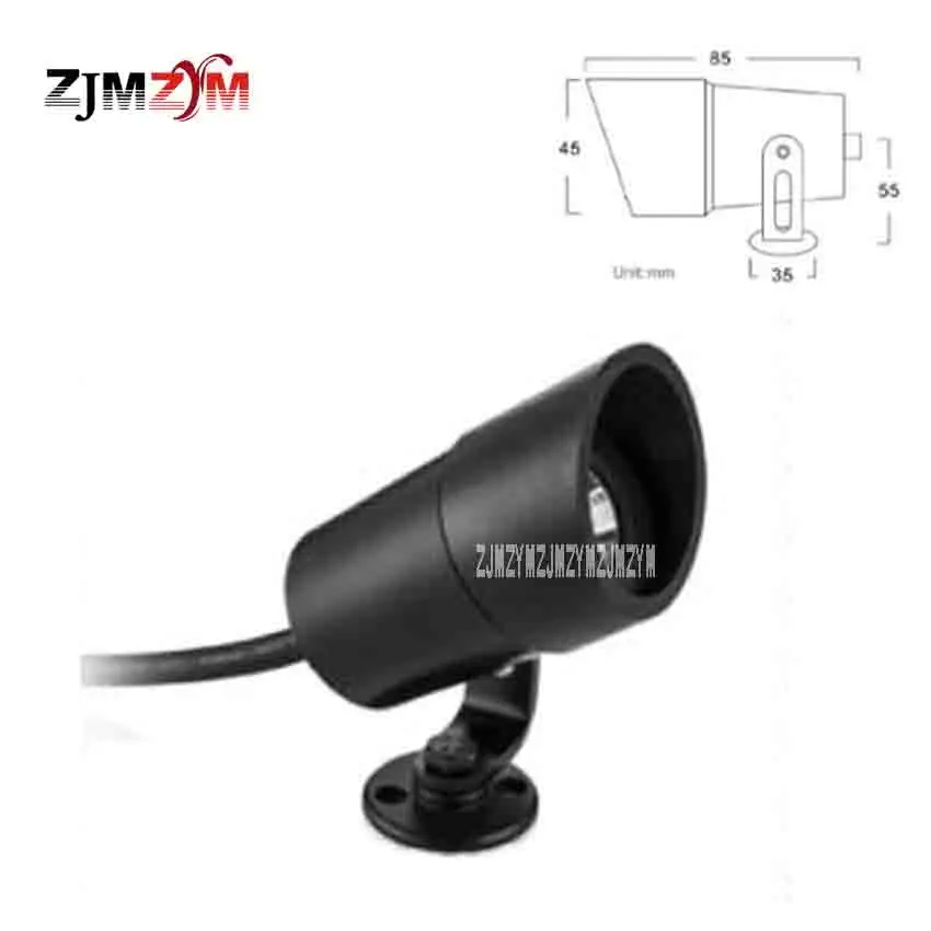 

DETY-3W-A светодиодный садовый светильник DC12-24V 3 Вт COB IP67 водонепроницаемый наружный садовый Точечный светильник светодиодный светильник для л...
