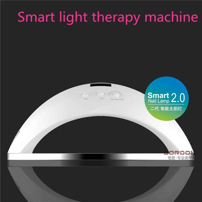 SUNUV SUN6 Smart Светодиодный лампы для ногтей, УФ-лампы Сушилка для ногтей гель из металла на ЖК-дисплей таймер Multicolors для лечения УФ гель-лак для ногтей Инструменты