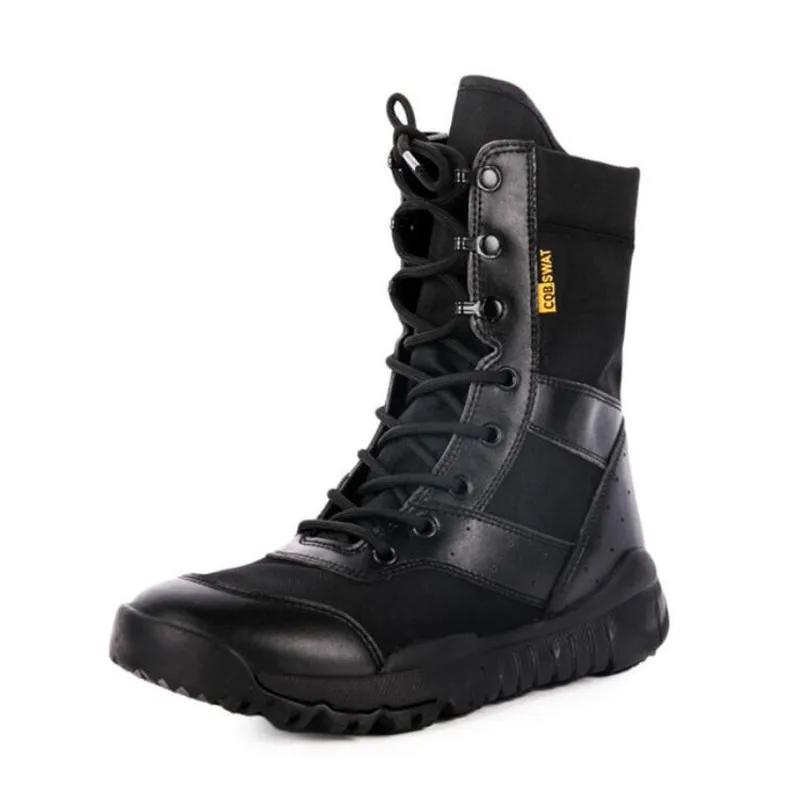 New Summer Military Tactical Super light Solid Mens Boots Army Combat Lace-up Ankle Boot | Обувь
