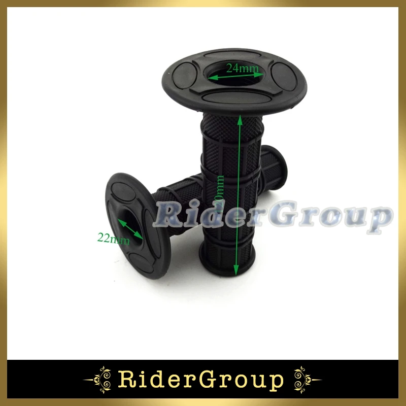 7/8'' 22mm Black Soft Throttle Handle Grips For Chinese Pit Dirt Motor Trail Bike Motorcycle Motocross 50cc-250cc | Автомобили и