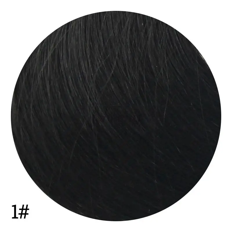 #1 Isheeny Fusion плоский наконечник человеческих волос для наращивания 1" бархат Remy Кератин капсулы 100 шт прямые европейские волосы - Цвет: #1
