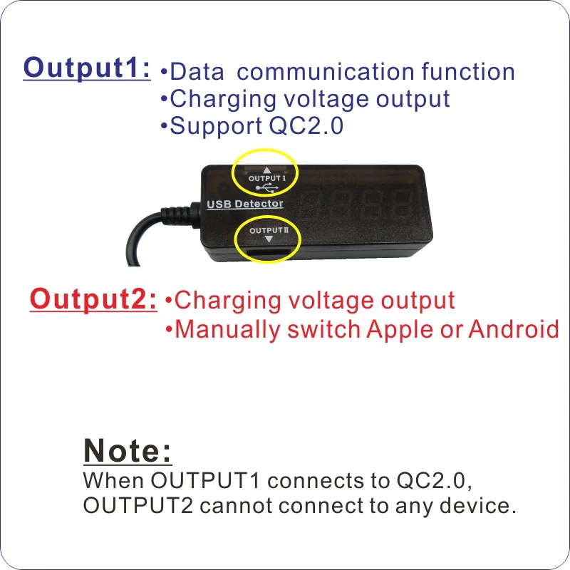 USB тестер со светодиодный ным дисплеем измеритель напряжения и силы тока