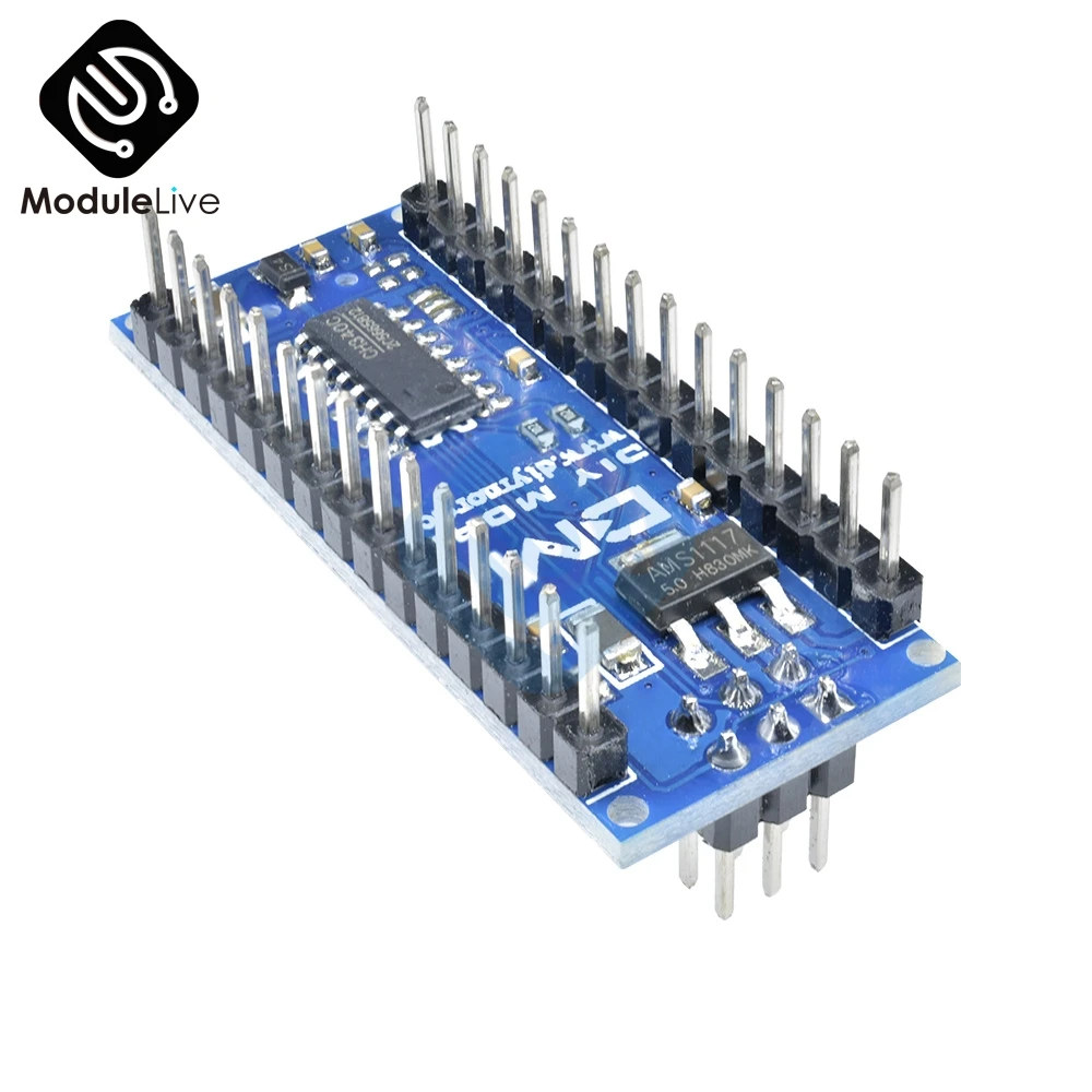 Плата микроконтроллера MINI USB NANO V3.0 CH340 CH340G 5 в 16 м Atmega328 ATmega328P для Arduino Nano 3 0 MEGA328 Pro