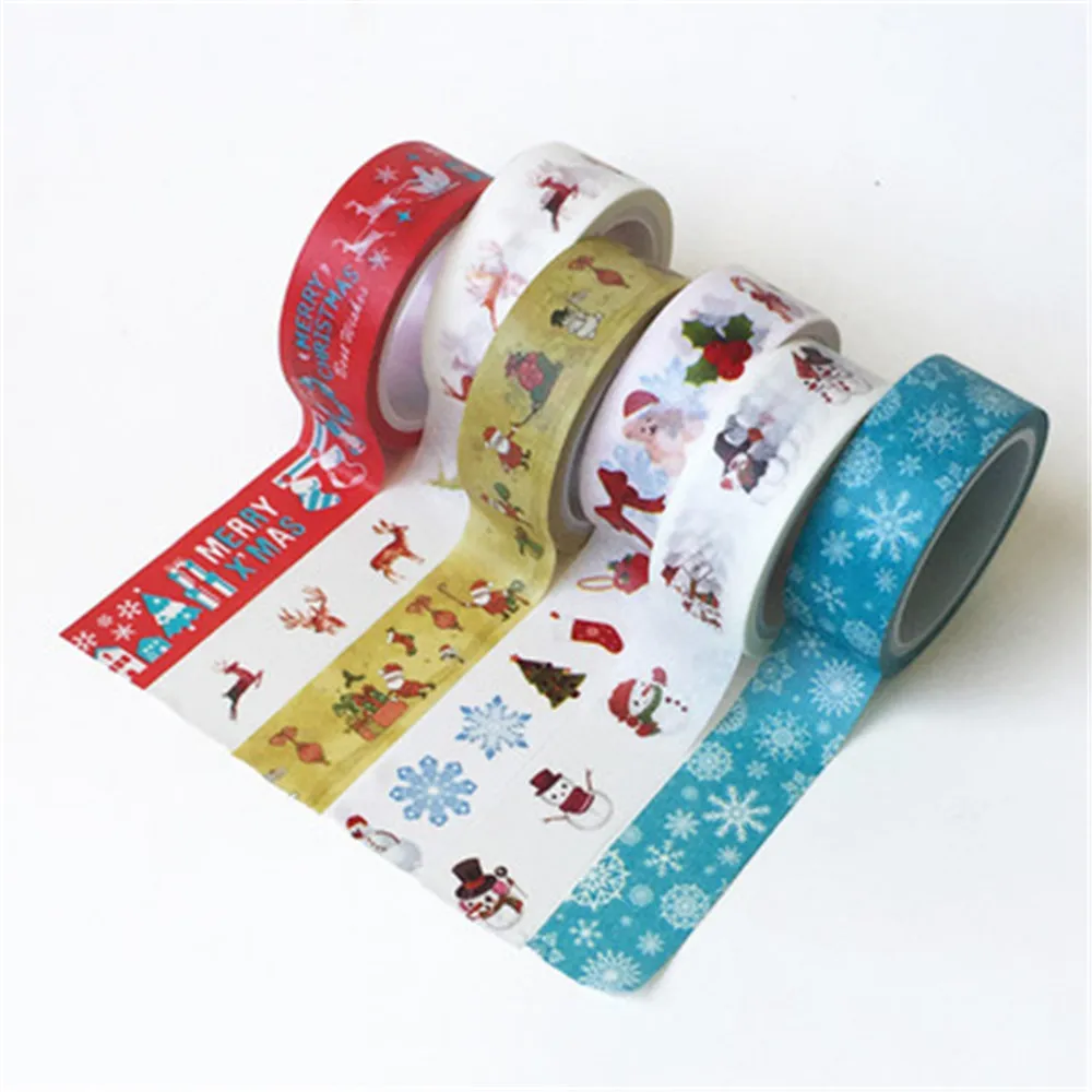 1 шт. декоративный набор декоративного скотча Васи в виде снежного оленя на