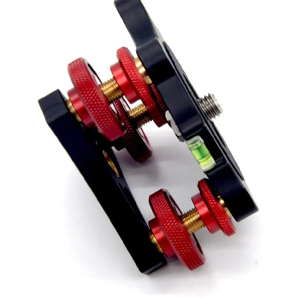 Yiwa Veledge LP-64 Precision Leveling Base Tripod Head Plate 3/8 inch Mounting Screw for Camera Accessories | Электроника