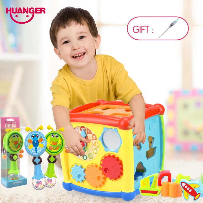 Huanger обучающая музыкальная 3D головоломка развивающая игра для детей