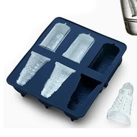 new arrival food grade doctor who dalek tardis ice tray candy jello chocolate mold kitchen tool 1415cm