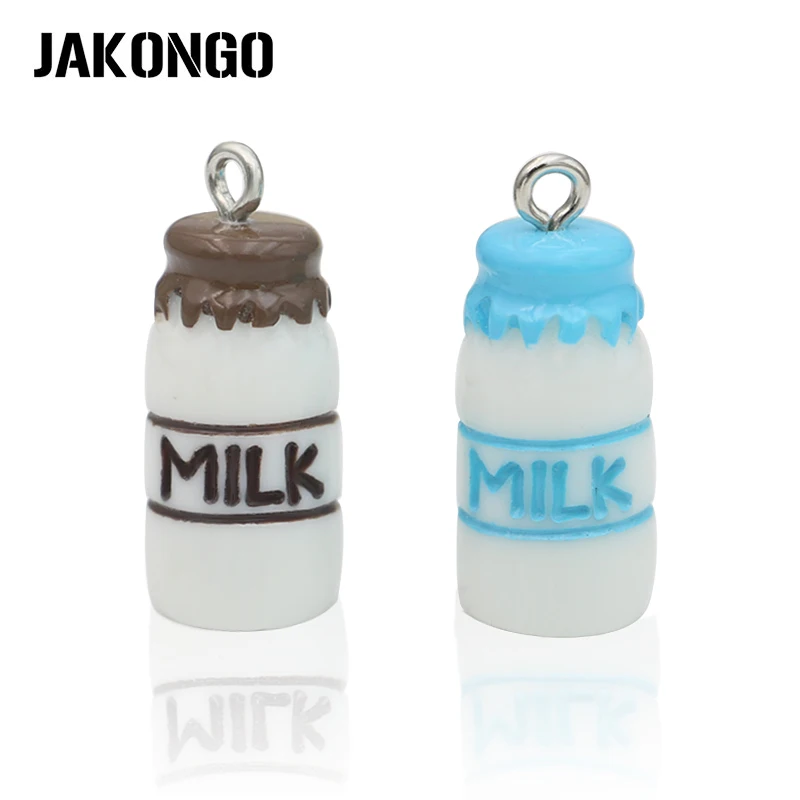 

5Pcs Resin 3D Baby Bottle Charms Cartoon Milk Bottle Pendants for Jewelry Making DIY Jewelry Findings Handmade 21*10mm