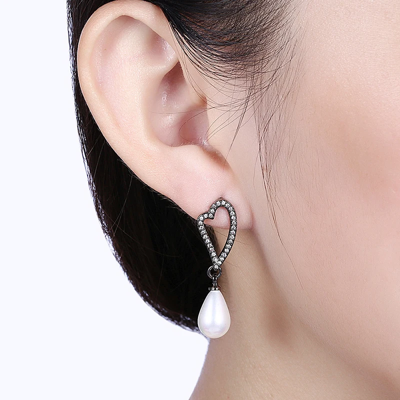 Женские серьги-пусеты с имитацией жемчуга элегантные серьги в виде кластеров из