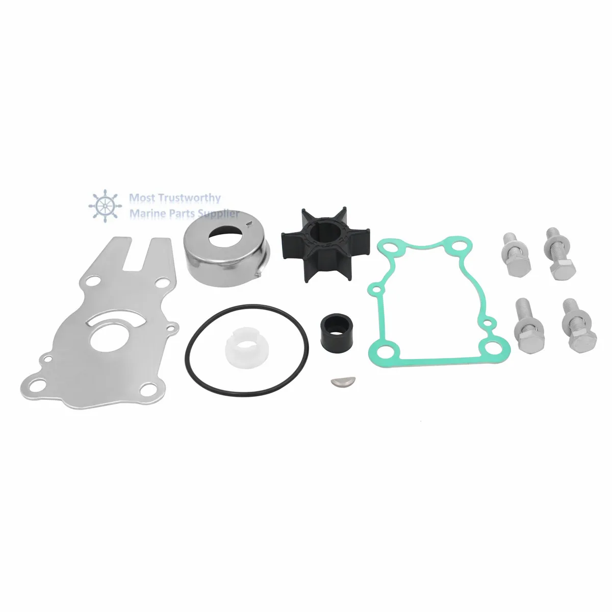 Water Pump Impeller Repair Kit for yamaha F40 F50 F60hp Outboard 63D W0078 01 00|Лодочный мотор| |