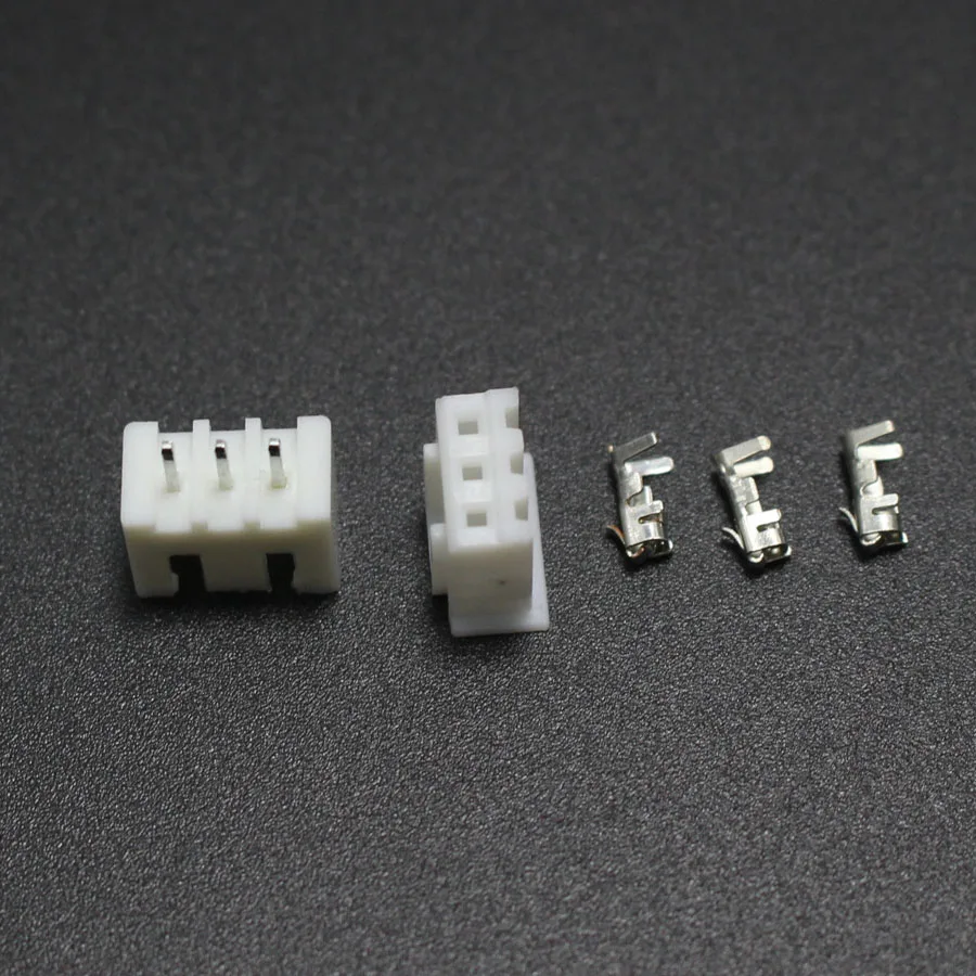 50 комплектов фоторазъем 2 54 мм 3Pin XH 180 угловой разъем + Корпус клемма для
