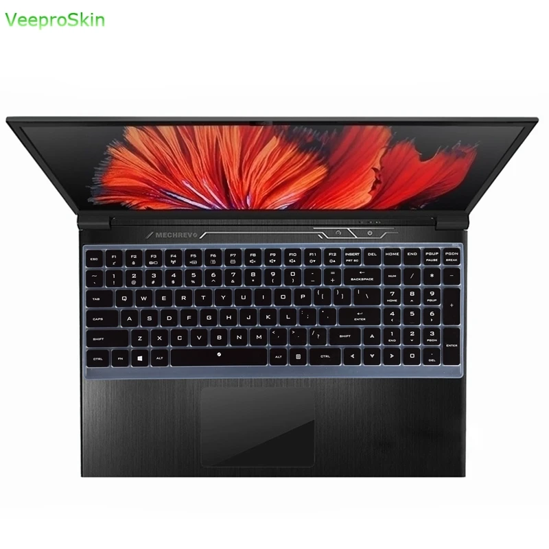 Силиконовый защитный чехол для клавиатуры MECHREVO Z2 Mechanical Revolution Deep Sea Ghost 15 6