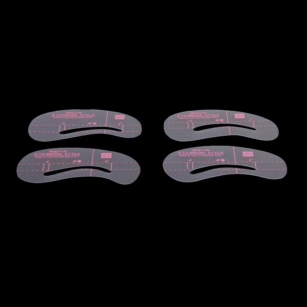 Бровей Трафарет макияж дизайн 4 стиль|eyebrow stencil|stencil eyebrowmake-up |