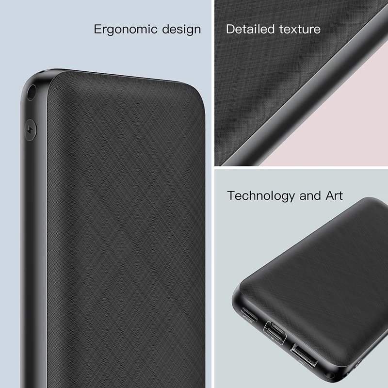 Внешний аккумулятор Baseus 20000 мА/ч для iPhone samsung huawei Xiaomi внешний 3A type C PD3.0 быстрая
