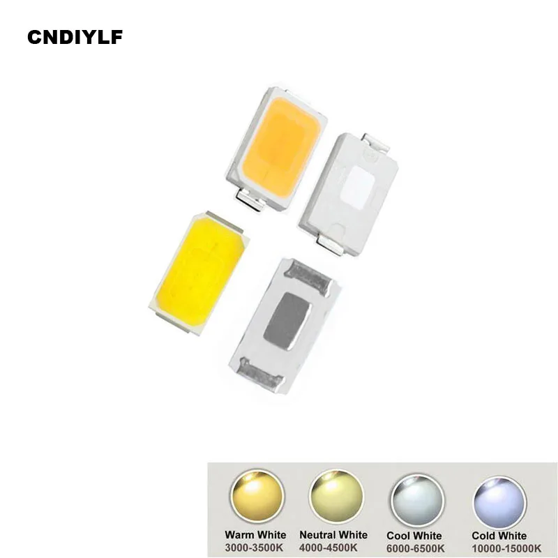 

100pcs SMD LED Chip 5730 5630 Warm White 3000K4000K 0.5W Ultra Bright Surface 0.5W Mount SMT Beads LED Light Emitting Diode Lamp