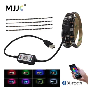 USB Светодиодные ленты Bluetooth 5V Тира (RGB) светодиодная лента SMD 5050 гибкая лента ТВ светильник Подсветка светильник для компьютера смещения светильник Инж