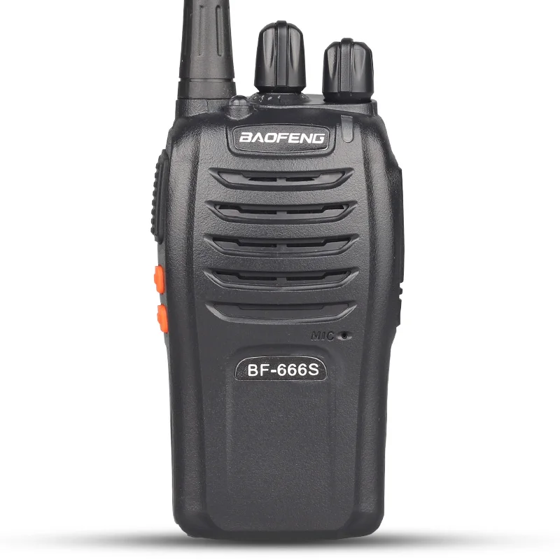 4PCS Original Baofeng bf-666s Walkie Talkie Portable Radio Hotel Communicator Transceiver Cb Radio 666S 2-way Radio
