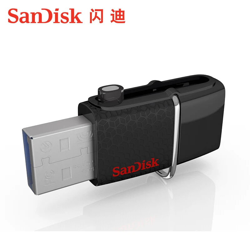 Оригинальный флеш накопитель SanDisk USB OTG 130 м/с 3 0 16 Гб внешний Флешка 32 64 карта
