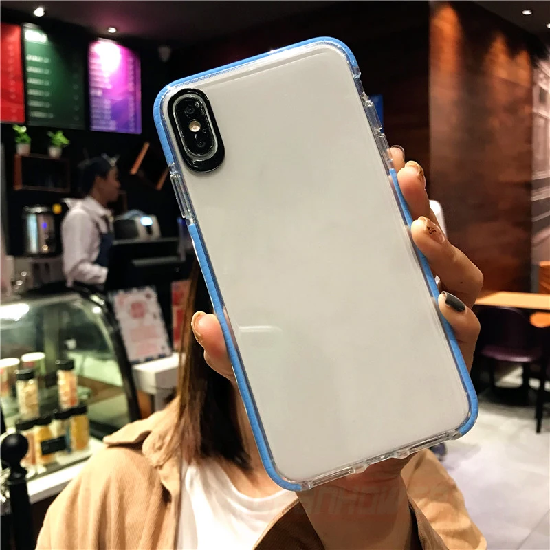 Двухцветный силиконовый чехол для Huawei P30 P20 Lite Y5 Y6 Y7 Y9 P Smart Plus 2019 Honor 8A 7A 7C Pro 10i Nova 2i Mate