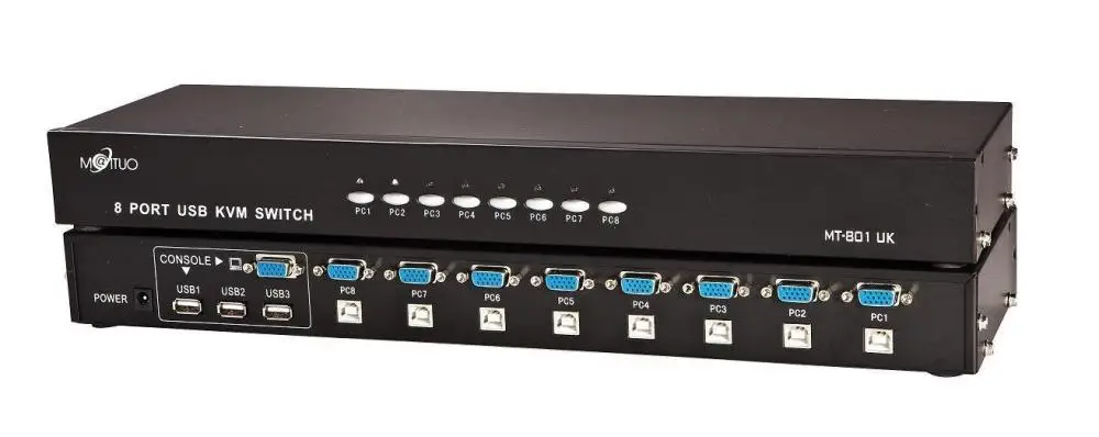 8 портовый USB 2 0 ручной переключатель квм многоблочный контроллер переключателя