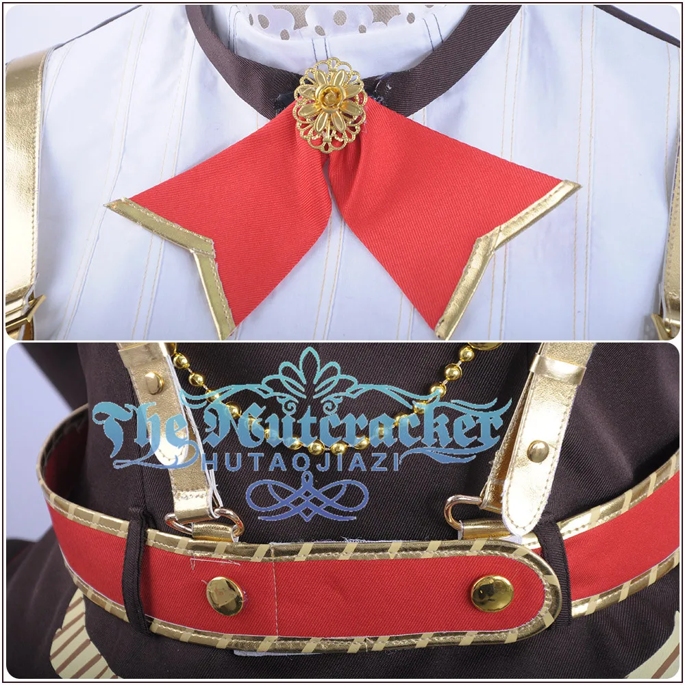 Милый! Солнечный свет! Aqours mijyku Bremen Band Kurosawa Ruby Косплей Костюм на заказ красное мини