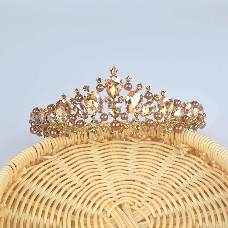 Свадебные украшения для волос с кристаллами и жемчугом | Украшения аксессуары