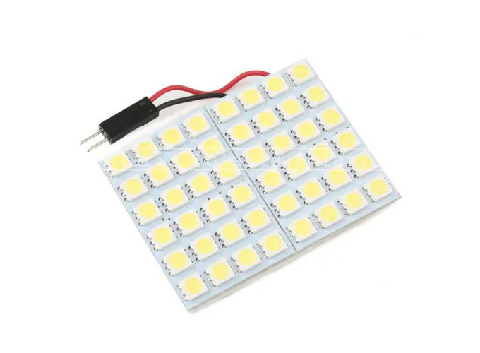 20x Панель Светодиодный светильник 48 SMD 5050 интерьер комнаты купол двери автомобиля
