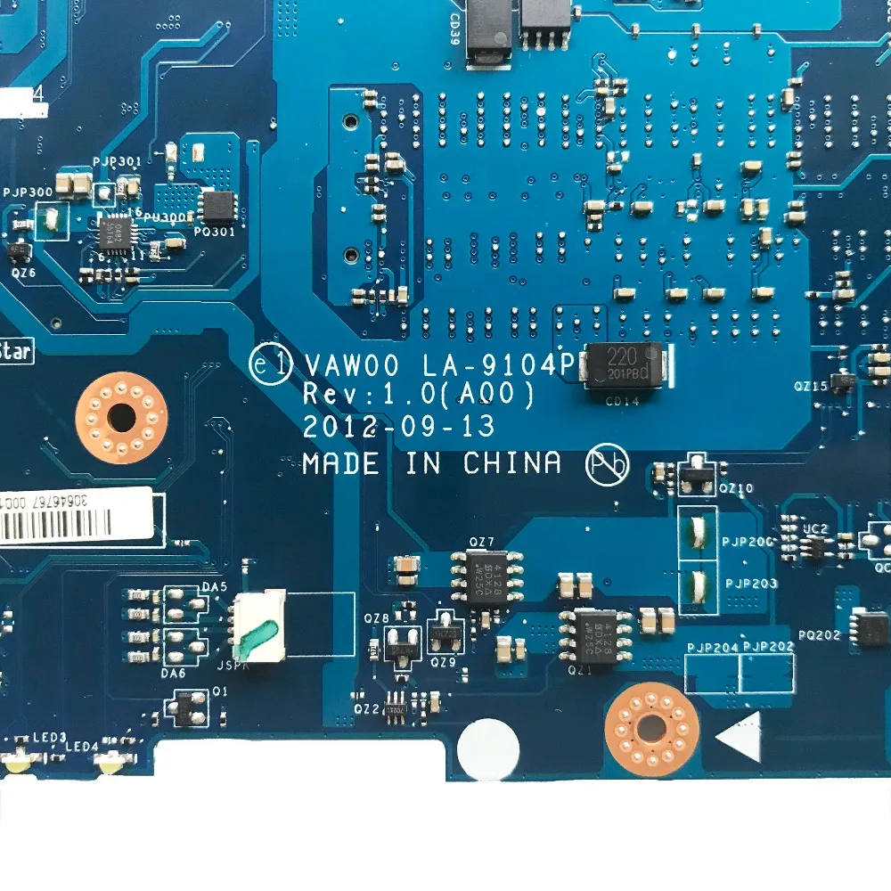 Оригинальная материнская плата для ноутбука Dell 3521 5521 00FTK8 0FTK8 VAW00 с процессором SR0XF