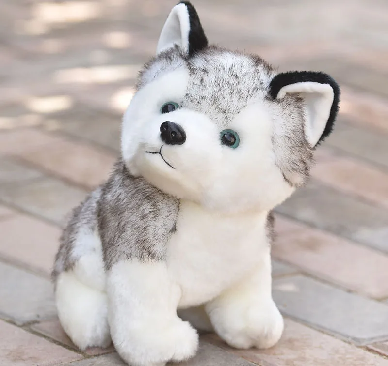 9 см/18 см плюшевая собака хаски Kawaii щенок мягкие игрушки милый ребенок подарок дети куклы
