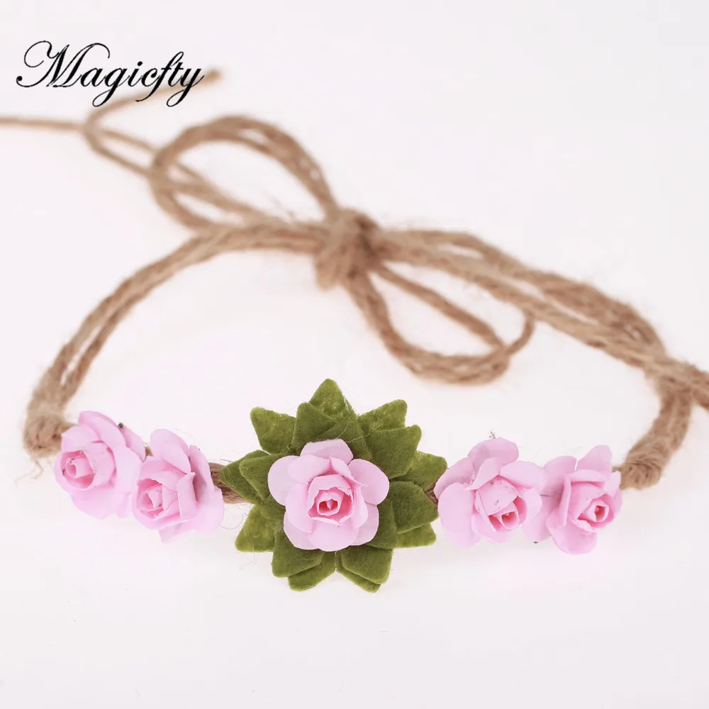 Повязка на голову с розами и цветами 1 шт. | Аксессуары для одежды