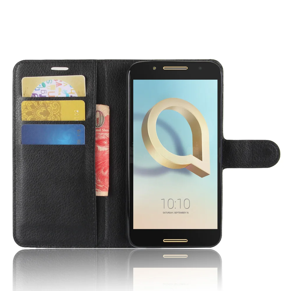 HUDOSSEN для Alcatel A7 5090Y 5 &quotчехол Роскошная Обложка на заднюю панель из искусственной