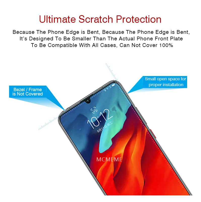 Защитная пленка для экрана телефона Lenovo Z6 Pro закаленное стекло 9H ультра-тонкая