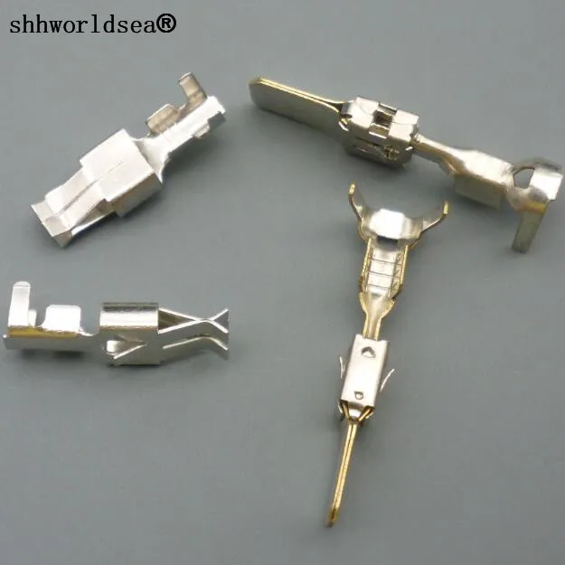 

shhworldsea 6.3mm Crimp Terminal Female male Spade car Connector