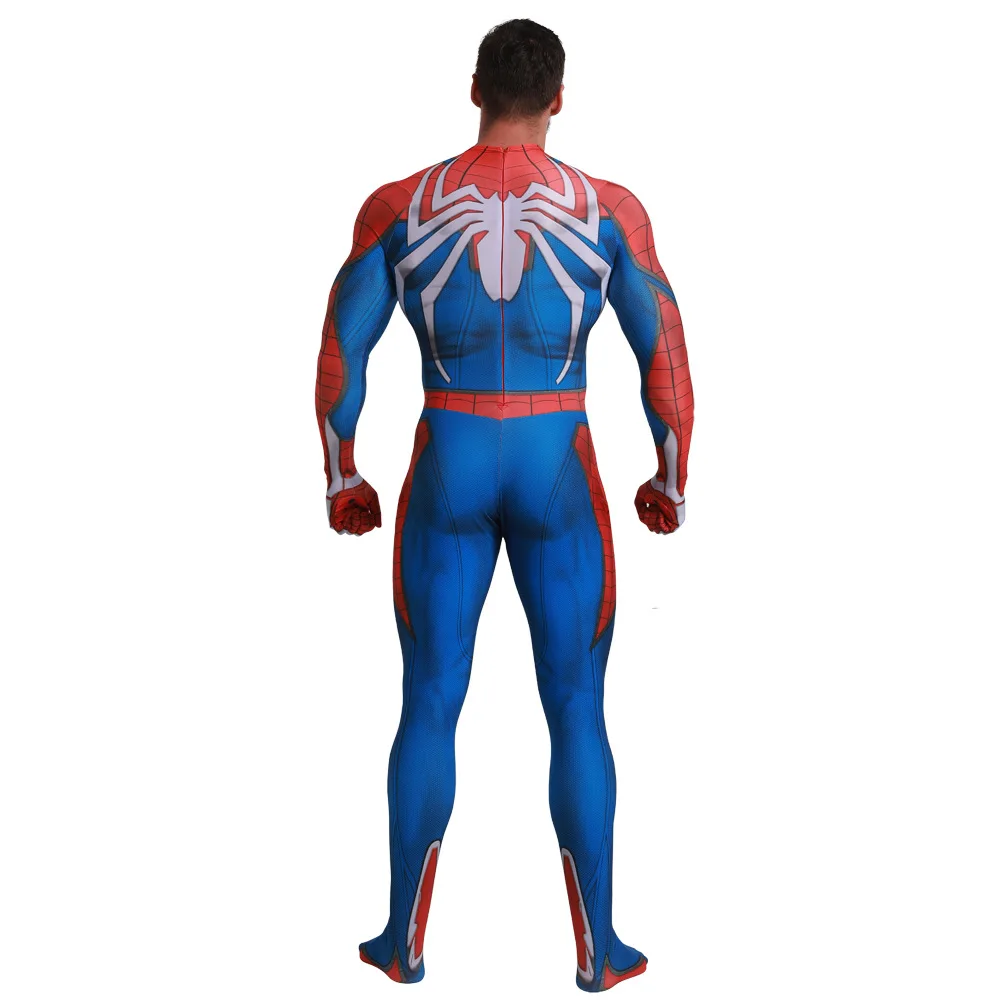 Audlt Kids Insomniac PS4 игра Человек-паук косплей костюм Zentai Костюм Супергероя человека-паука боди костюм комбинезоны на Хэллоуин