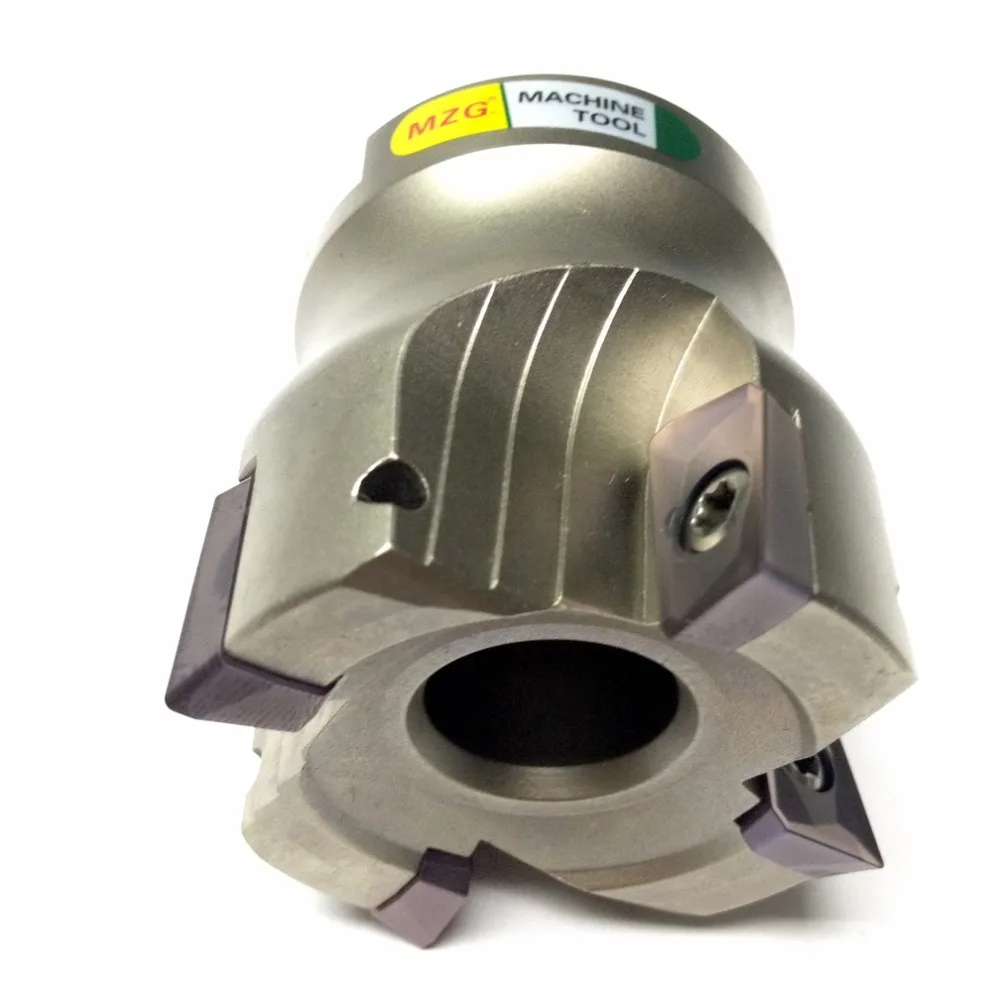 MZG Цена со скидкой BAP400R50-22-4T четыре вставки зажатой обработки режущий концевой фрезы хвостовик плеча правый угол фрезы