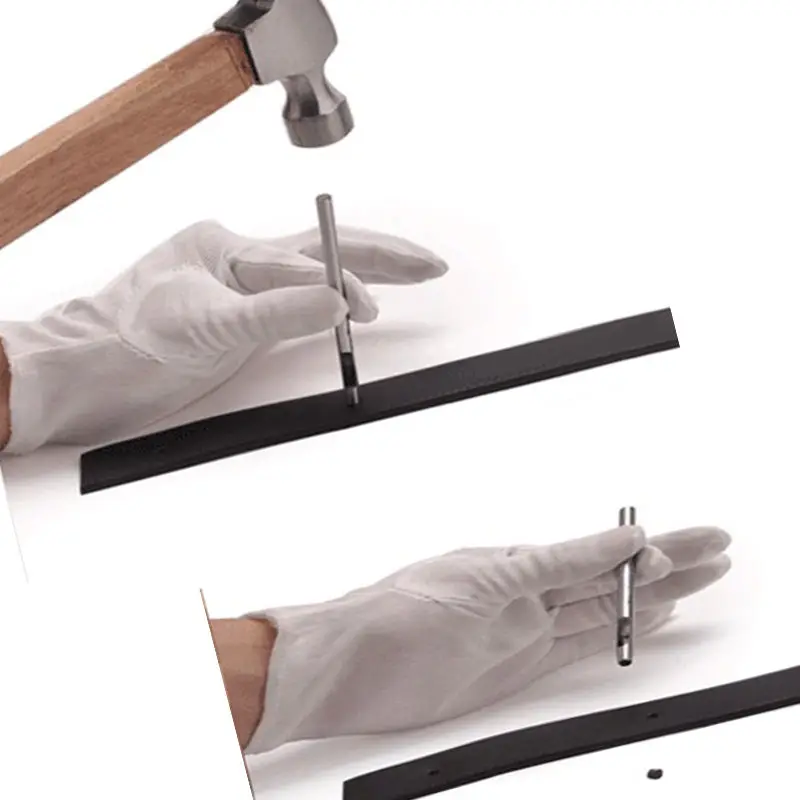 В наличии 3 размера стильный ручной Дырокол для ремня инструмент дырокол кожи