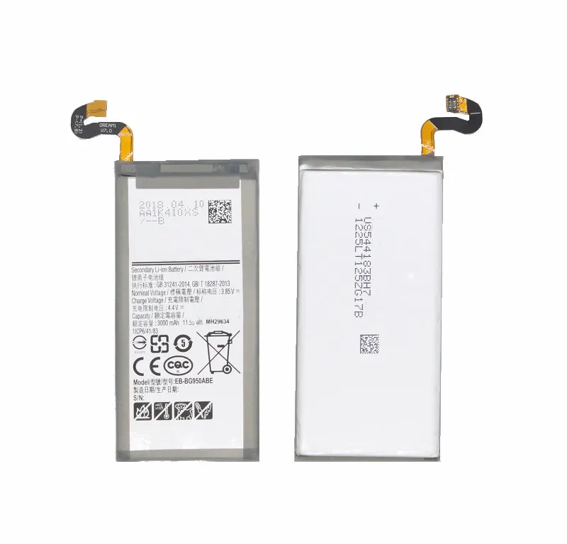 2x3000 мА/ч EB-BG950ABE Замена литий-полимерный аккумулятор для Samsung Galaxy S8 G950 G950F G950A G950T G955S