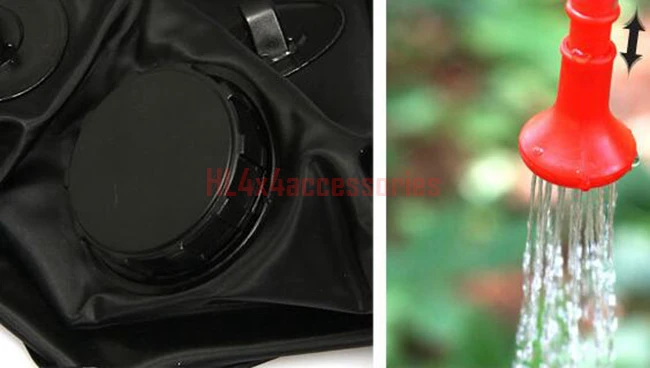 Сумка для душа на солнечной батарее 40л мойка кемпинга с подогревом дорожная