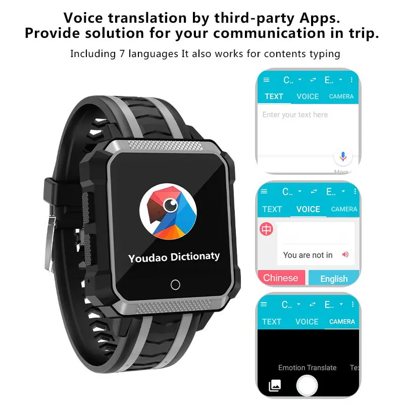 Смарт-часы мужские с пульсометром GPS-камерой и Bluetooth | Наручные часы