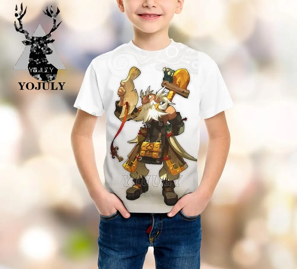 12 YOJULY wakfu harajuku/детская одежда с 3d принтом для мальчиков и девочек-подростков детская футболка горячая Распродажа, модные футболки Modis с круглым вырезом, A236 - Цвет: 12