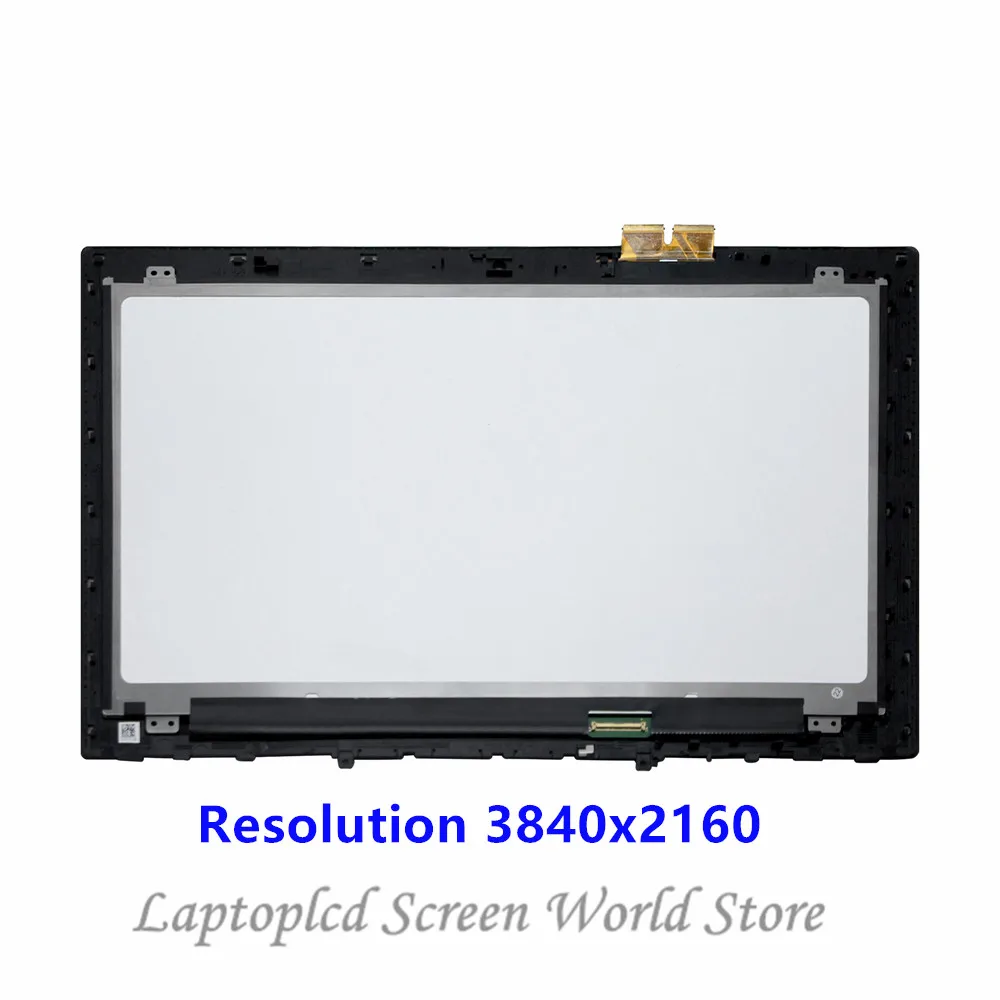 FTDLCD 15 6 ''UHD 4K LCD сенсорный экран дигитайзер + ободок LTN156FL02 L01 для ноутбука Lenovo Y50 70