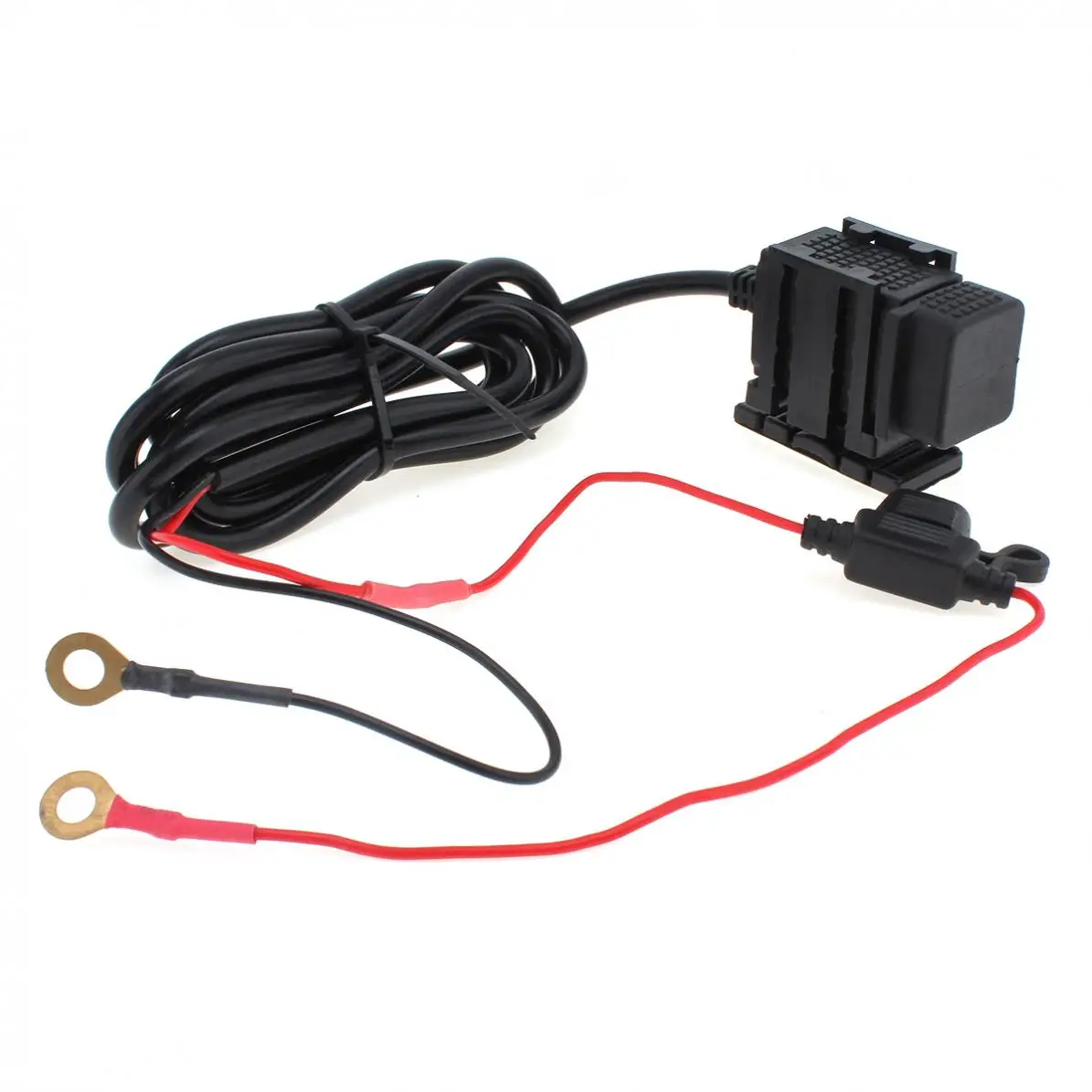 Зарядное устройство для мотоцикла с 2 USB портами 12 В|motorcycle charger socket|12v socket