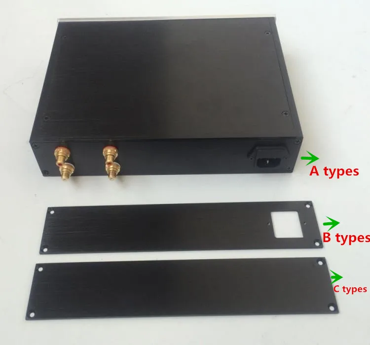 2806 полностью алюминиевое шасси усилителя/Шасси предварительного