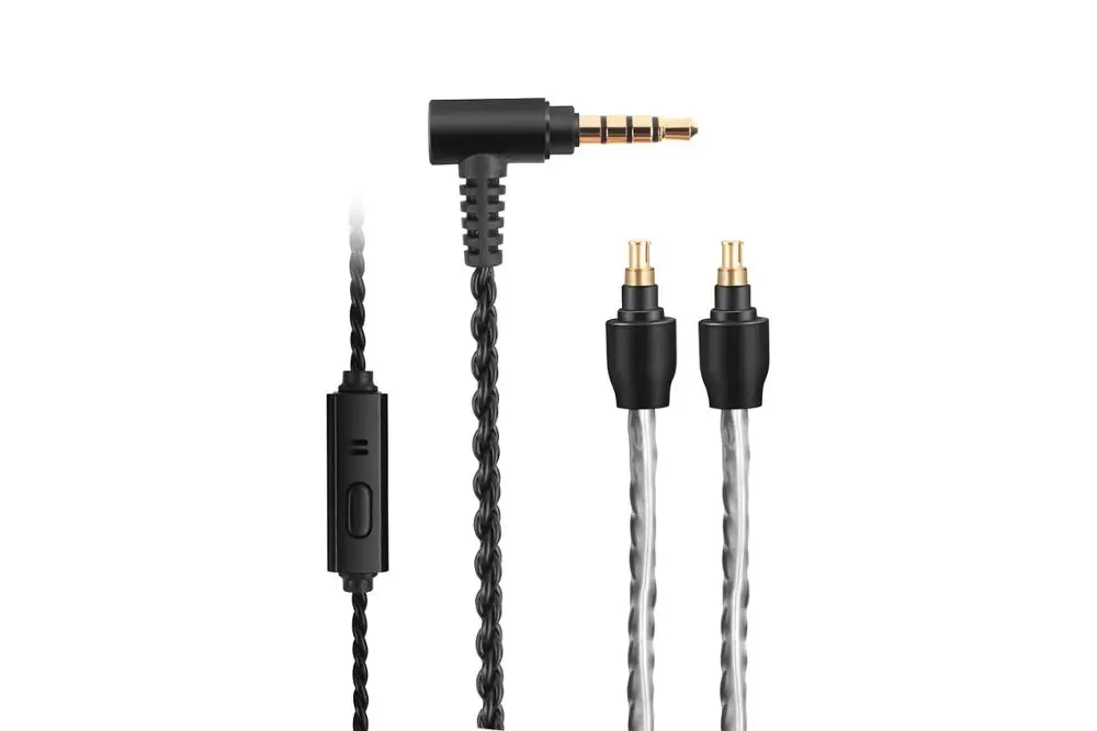 

Посеребренный аудиокабель с микрофоном для наушников Sennheiser IE 40 PRO IE40PRO