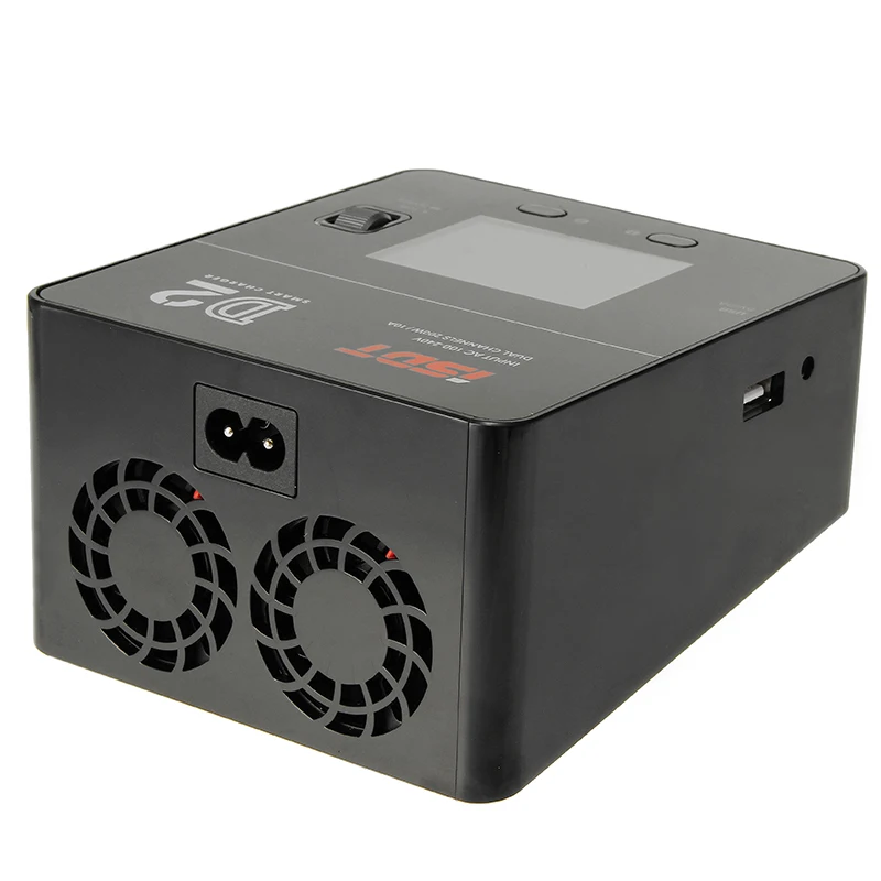 ISDT D2 зарядное устройство двойное Duo Dis Dual 200 Вт 12A2 AC двухканальный выход 1 6S Li Ion Life